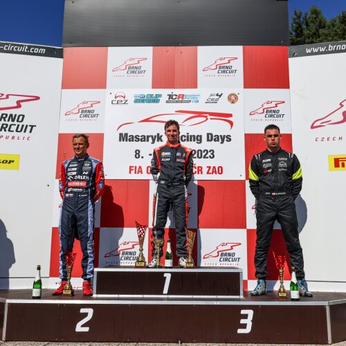 We ended the season with a podium place in Brno